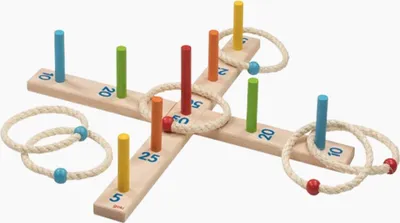 Produktbild von Ringwurfspiel mit 6 Sisalringen
