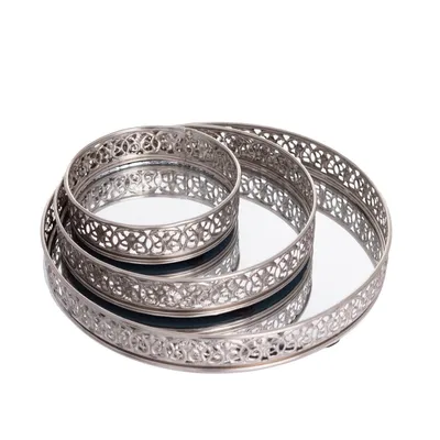 Immagine prodotto di Vassoi in set Judith 3 pezzi siver