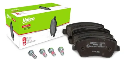 Image de Jeu de plaquettes de frein avant 17,4 mm VALEO pour, entre autres, RENAULT CLIO