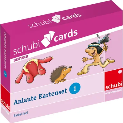 Produktbild von Schubicards Anlaute Kartensets 1
