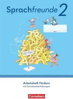 Immagine prodotto di Sprachfreunde 2. Schuljahr - Ausgabe 2022 - Östliche Bundesländer und Berlin - Arbeitsheft Fördern - In Schulausgangsschrift mit Lernstandserhebungen