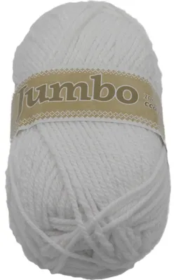 Produktbild von Garn JUMBO - 100g / 147 m - Weiß