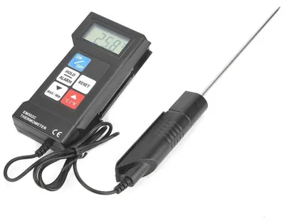 Zdjęcie produktu dla Termometr cyfrowy - Termometr kuchenny - Zakres pomiarowy od -50 do 300 °C - Sonda 17 cm