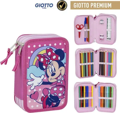 Imagen del producto de Astuccio 3 Zip Minnie