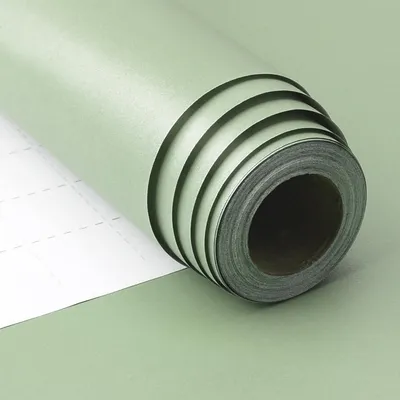 Image de Papier d'emballage vert, 43 cm x 10 m, idéal pour emballer des cadeaux de Noël