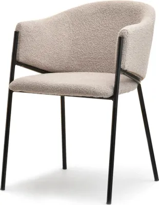 Produktbild von JUHI Esszimmerstuhl - beige / schwarz