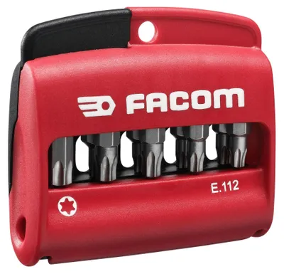 Image de Jeu de 10 embouts de vissage FACOM E.112PB TORX 1/4"