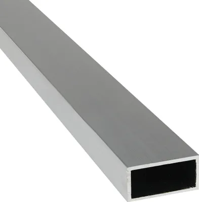 Produktbild von LANGLITZ METALLE, Aluminium Rechteckrohr, 30x15x2 mm, Länge 1500 mm, sehr gut eloxier- und schweißbar, EN AW 6060 / EN 755-1/-2-8, unbearbeitet roh