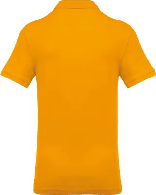 Produktbild von Kariban Herren Polo-Shirt Polohemd Poloshirt Polo Arbeit Shirt, Größe:4XL, Farbe:Gelb