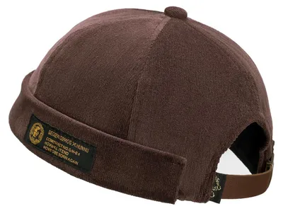 Immagine prodotto di Cappello da marinaio unisex, regolabile, senza visiera, colore viola chiaro, taglia 54-60
