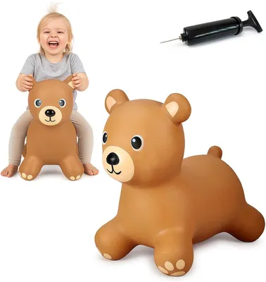 Produktbild von Frühlingsspielzeug für Kinder – Spielzeug zum Hüpfen für Babys – Für den Innen- und Außenbereich – Geschenk für Kinder – Gartenspielzeug – Luftpumpe