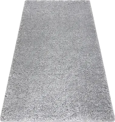 Image de Tapis SUPREME 51201140 shaggy 5cm argent gris 60x115 cm