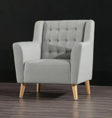 Produktbild von Sessel Chesterfield Couch Polster Möbel Einrichtung Sofa Einsitzer Neu
