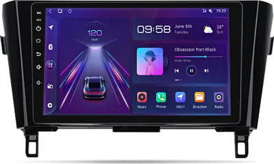 Obrázok produktu pre 8kern Android auto Carplay 6+128G android13 4GSIM Für Nissan Qashqai J11 X-Trail T32 Autorádio GPS Navi BT WIFI SWC RDS DSP