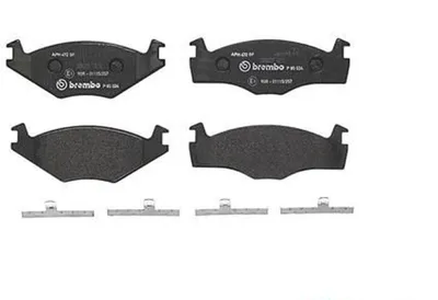 Produktbild von Brembo Bremsbelagsatz, Scheibenbremse Vorderachse P 85 024