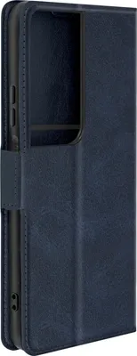 Image de Avizar, étui en similicuir pour Honor 90 Smart avec compartiment pour cartes et rabat magnétique, bleu nuit
