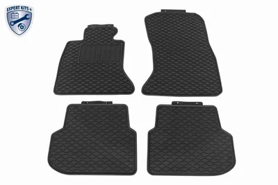 Produktbild von VAICO Fußmatten Set Gummi für BMW 5 Touring (F11) Vorne+Hinten