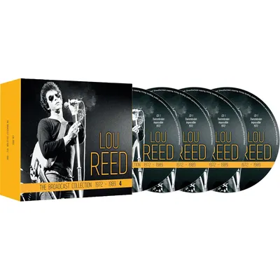 Produktbild von 4 CDs Lou Reed The Broadcast Collection 72-89