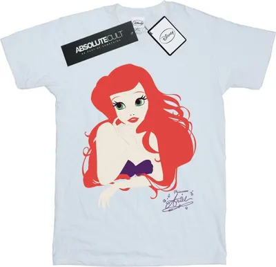 Produktbild von The Little Mermaid - T-Shirt für Damen BI1697 (XL) (Weiß)