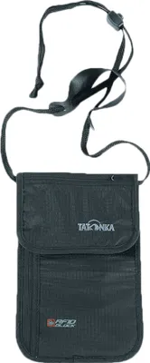 Produktbild von Tatonka Uni Pengeopbevaring Skin Neck Pouch Rfid Geldaufbewahrung, Schwarz, 19 x 13 1 cm EU