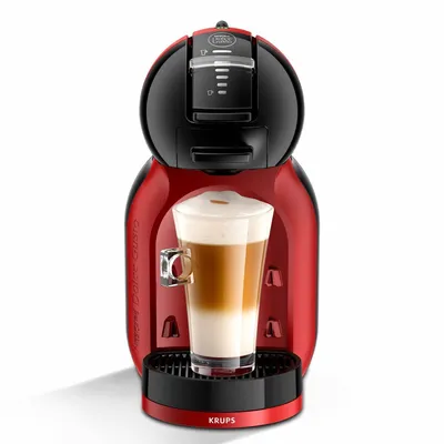 Obrázok produktu pre Krups Mini Me KP123H, Kávovar na kapsule, 0,8 L, Kávová kapsula, 1500 W, Čierna, Červená