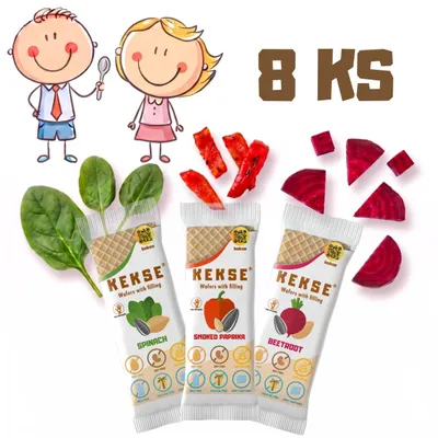 Obrázek produktu pro KEKSE Slaný mix 8 ks