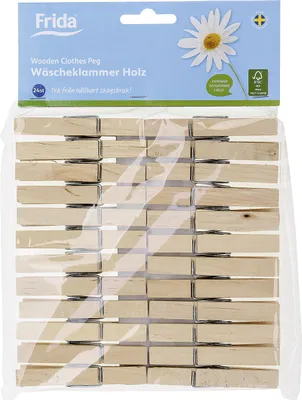 Produktbild von Wscheklammern Holz 24er