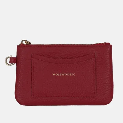 Produktbild von MIREL - Rote Lederbrieftasche