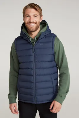 Immagine prodotto di Mountain Warehouse - Gilet imbottito "Seasons" da uomo MW2771 (M) (Rosso)
