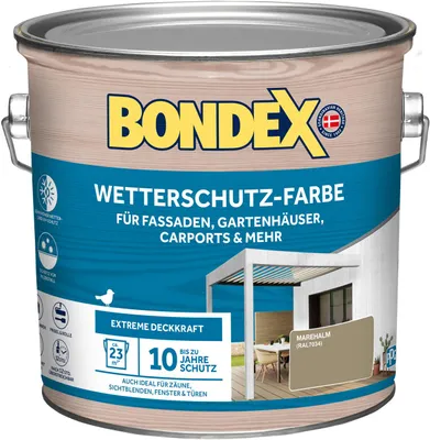 Produktbild von Bondex Wetterschutzfarbe 2,5 L marehalm