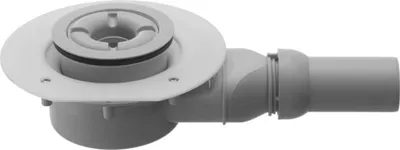 Image de Duravit Sortie horizontale pour receveur de douche Duravit, en liaison avec le cadre de base ou le support de baignoire, 791243000000000