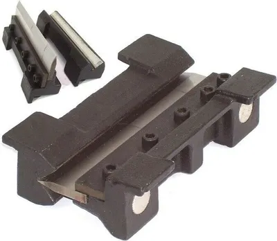 Produktbild von Biegebacken 150 mm für Schraubstock Abkantbacken Abkantbank Magnete 56587