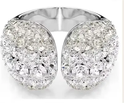 Produktbild von Damenring Swarovski 5702419 Silberfarben 15