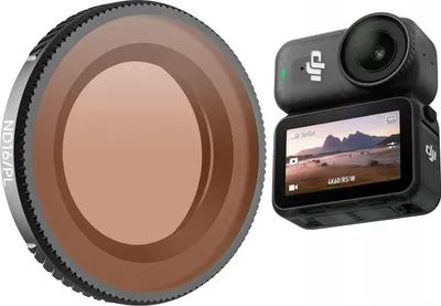 Immagine prodotto di Filtro ibrido 2in1 polarizzante PL + ND16 grigio per DJI OSMO NANO + ETUI / ON-FI073-16P
