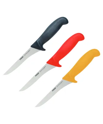 Immagine prodotto di Set di coltelli da disosso Pirge Butcher's  Germany da 12 cm - Coltello da macellaio - Coltello da carne - Coltello da taglio - Coltello da macellaio in acciaio inossidabile resistente