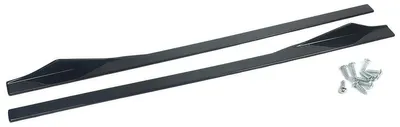 Immagine prodotto di Rivestimento laterale, materiale ABS resistente, perfettamente adattabile al paraurti M Sport, nero lucido