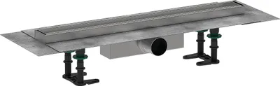 Produktbild von hansgrohe RainDrain Compact Komplettset Duschrinne 600, befliesbar, für Standardinstallation, 56175000