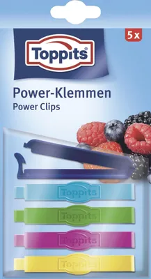 Produktbild von Toppits Verschluss-Klemmen Extra dicht 5 Stück