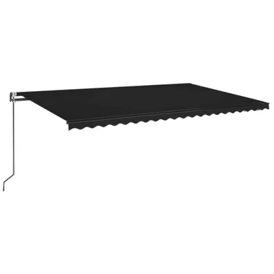 Produktbild von vidaXL Markise Automatisch Einziehbar 500x350 cm Anthrazit