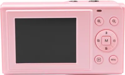 Obrázek produktu pro digitální fotoaparát 4K pro teenagery a děti, 44 MP, 16x zoom, automatické ostření, ochrana proti otřesům, 2,4palcový displej, kapesní, kompaktní fotografie, cestování, vlogování, růžový