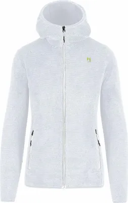 Image de Karpos Vertice Fleece avec Fermeture Éclair Continue Blanc M Femme Blanc M