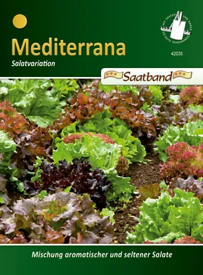 Artikelbild 1 von 'Mediterane Salatvariation (Saatband)' aus der Kategorie Saatbänder & Saatplatten