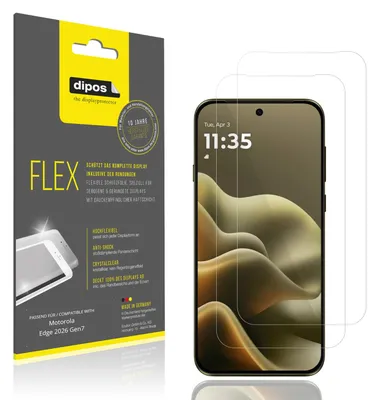 Zdjęcie produktu dla 2x dipos Flex Motorola Edge 2026 Gen7