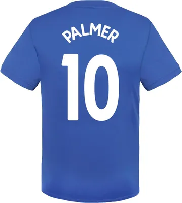 Produktbild von Chelsea FC - "Cole Palmer" T-Shirt für Jungen, Polyester GF209 (152-158) (Königsblau)