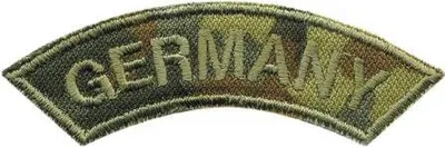 Produktbild von Signet Aufnäher - Germany - 02016 - Gr. ca. 7,5 x 1,5 cm - Patches Stick Applikation