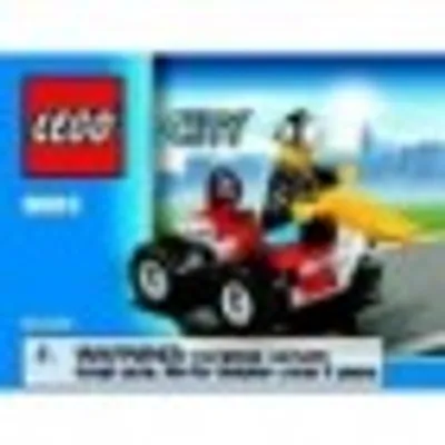 Produktbild von Lego City 30010 Feuerwehrmann mit Feuerwehrauto [Spielzeug]