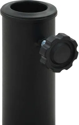 Produktbild von "Winter Sale" Sonnenschirmständer - Schwarz Sonnenschirmfuß Halbrund 9 kg Schwarz Polyharz DE3417625