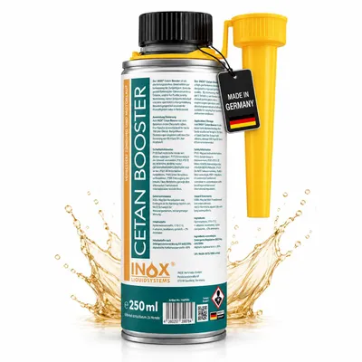 Produktbild von INOX® Cetan Booster Additiv für Dieselmotoren 250 ml Cetanzahl Verbesserer