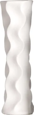 Produktbild von Gilde Vase, "Diverso", Keramik, weiß, H. 33.5 cm, D. 9 cm 86019 4001250860198 3 Stück (3-fach sortiert)