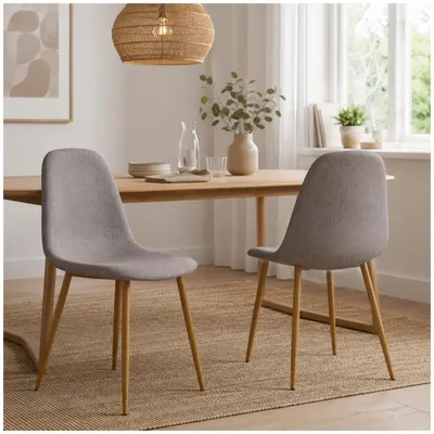 Produktbild von Esszimmerstuhl 2er Set Savannah W Grau